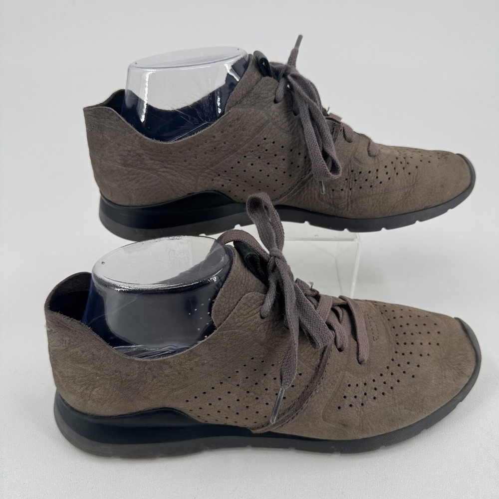 UGG Treadlite 1016674 Shoes Sneakers WOMENS Brown Leather Lace Up SIZE 8.5